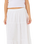 Oasis Broderie Maxi Skirt in White