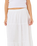 Oasis Broderie Maxi Skirt in White