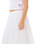 Oasis Broderie Maxi Skirt in White
