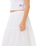 Oasis Broderie Maxi Skirt in White