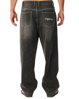 Archive Dirty Denim Jeans in Washed Grey
