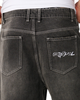 Archive Dirty Denim Jeans in Washed Grey