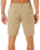 The Rip Curl Mens Boardwalk Global Entry Walkshorts in Sand Dune
