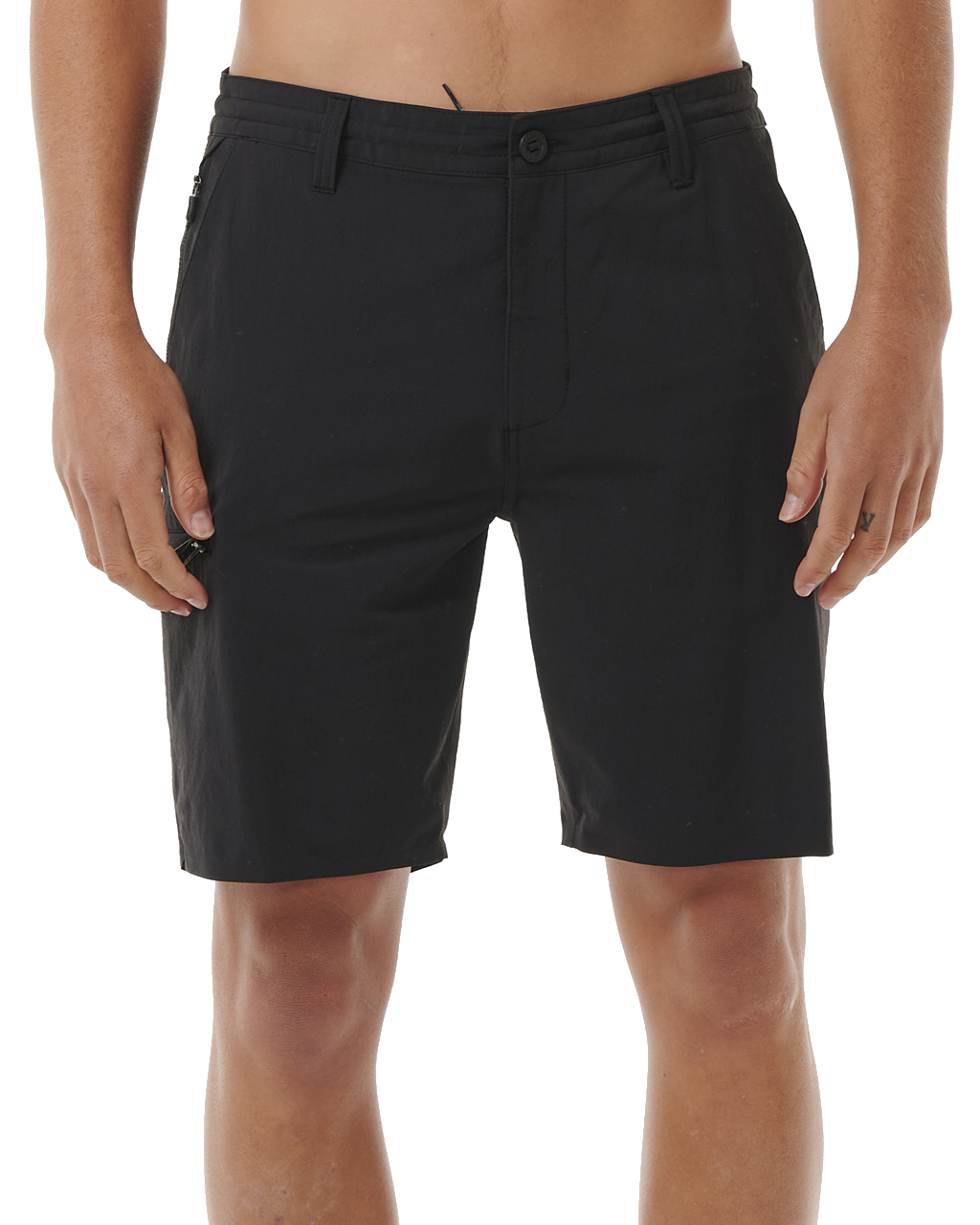 The Rip Curl Boardwalk Global Entry Walkshorts in Black | Available at Anns Cottage
