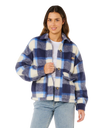 Cala Nights Check Jacket in Blue