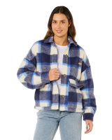 Cala Nights Check Jacket in Blue