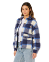 Cala Nights Check Jacket in Blue
