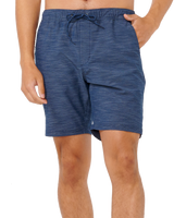 The Rip Curl Mens Boardwalk Jackson Volley Shorts in Dark Navy