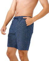 The Rip Curl Mens Boardwalk Jackson Volley Shorts in Dark Navy