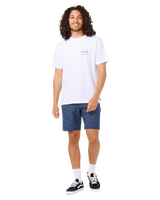 The Rip Curl Mens Boardwalk Jackson Volley Shorts in Dark Navy