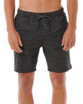The Rip Curl Mens Boardwalk Jackson Volley Shorts in Black