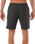 The Rip Curl Mens Boardwalk Jackson Volley Shorts in Black