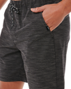 The Rip Curl Mens Boardwalk Jackson Volley Shorts in Black