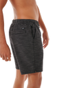 The Rip Curl Mens Boardwalk Jackson Volley Shorts in Black