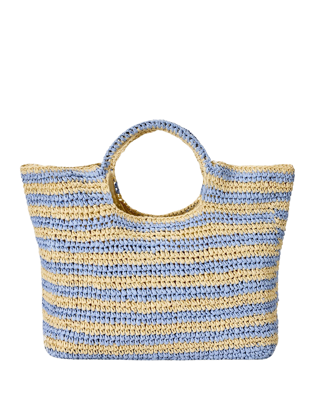 Classic Surf Paper 27L Beach Bag in Blue & Natural