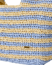 Classic Surf Paper 27L Beach Bag in Blue & Natural