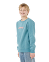 Boys Tropic Daze Sweatshirt in Storm Blue