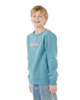 Boys Tropic Daze Sweatshirt in Storm Blue