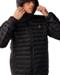 Search Series Puffer DWR Jacket in Black