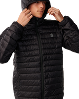Search Series Puffer DWR Jacket in Black
