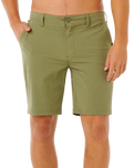 Boardwalk Phase 19 Walkshorts in Surplus Green
