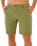 Boardwalk Phase 19 Walkshorts in Surplus Green