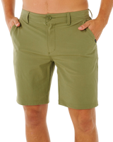 Boardwalk Phase 19 Walkshorts in Surplus Green