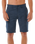 The Rip Curl Mens Boardwalk Jackson Walkshorts in Dark Navy