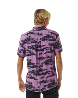 The Rip Curl Mens Party Pack Shirt in Dusty Purple