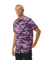 The Rip Curl Mens Party Pack Shirt in Dusty Purple
