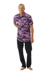 The Rip Curl Mens Party Pack Shirt in Dusty Purple