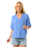 The Rip Curl Womens Premium Surf Shirt in Blue