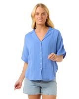 The Rip Curl Womens Premium Surf Shirt in Blue