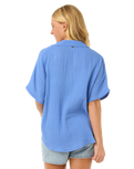 The Rip Curl Womens Premium Surf Shirt in Blue