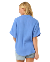 The Rip Curl Womens Premium Surf Shirt in Blue