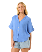 The Rip Curl Womens Premium Surf Shirt in Blue