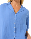 The Rip Curl Womens Premium Surf Shirt in Blue
