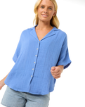 The Rip Curl Womens Premium Surf Shirt in Blue
