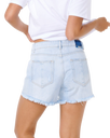 The Rip Curl Womens Sophie Denim Shorts II in Light Blue