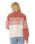 The Rip Curl Womens Cosmic Kiss Jumper in Brick