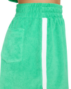 High Tide Terry Shorts in Green
