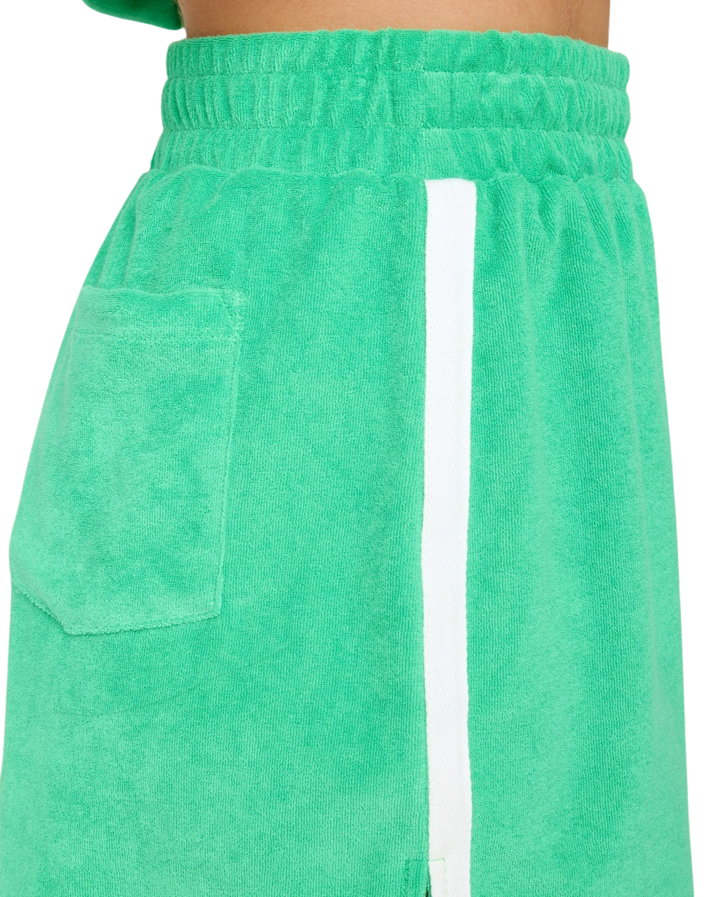 High Tide Terry Shorts in Green