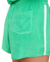 High Tide Terry Shorts in Green