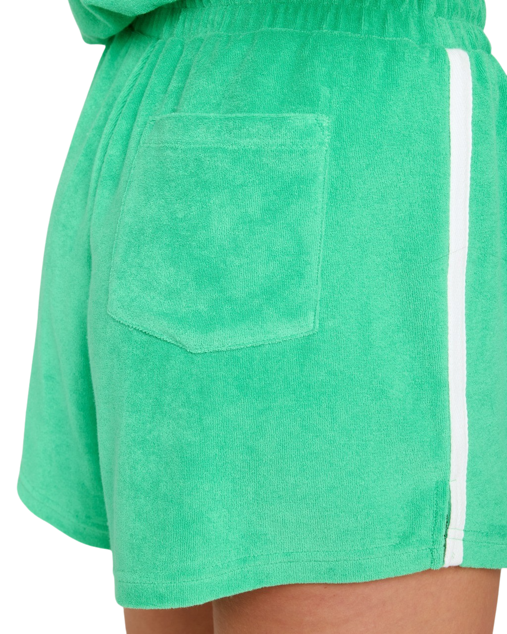 High Tide Terry Shorts in Green