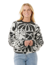 The Rip Curl Womens Artist Of The Search Ty Williams Jumper in Black