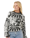 The Rip Curl Womens Artist Of The Search Ty Williams Jumper in Black