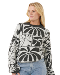 The Rip Curl Womens Artist Of The Search Ty Williams Jumper in Black