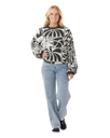 The Rip Curl Womens Artist Of The Search Ty Williams Jumper in Black