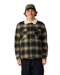 The Rip Curl Mens Classic Surf Bells Sherpa Jacket in Black