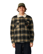 The Rip Curl Mens Classic Surf Bells Sherpa Jacket in Black